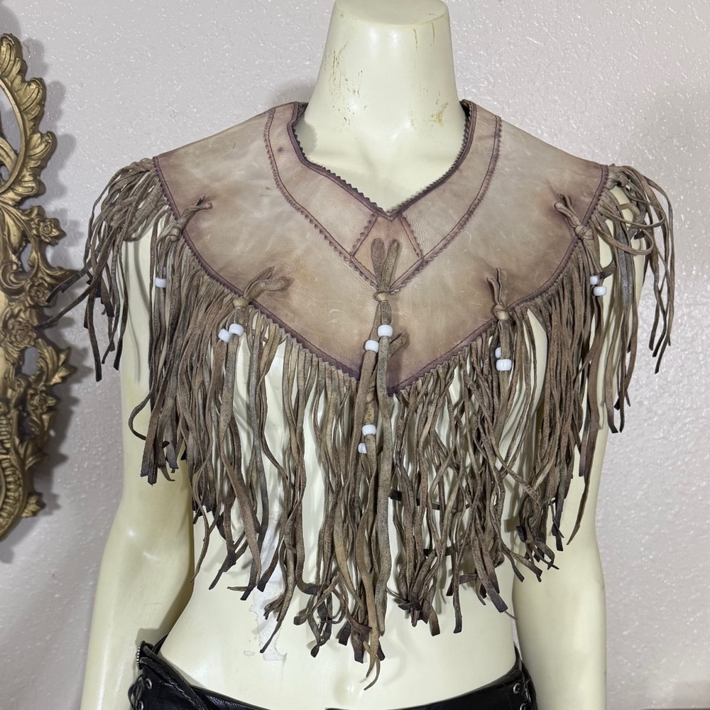 Wildernesses Wayne Fringed vest
